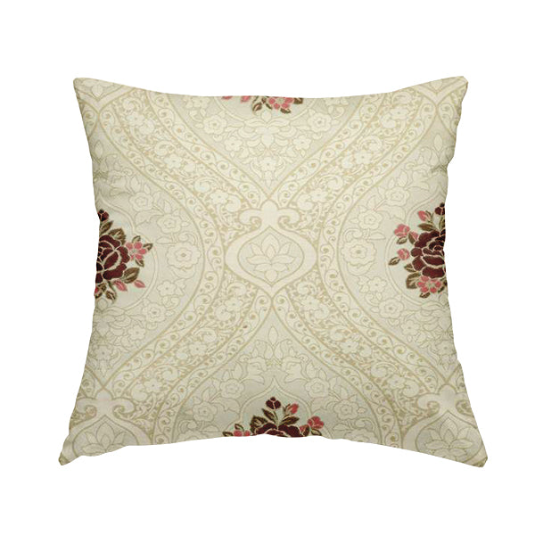 A02623 Cream White Red