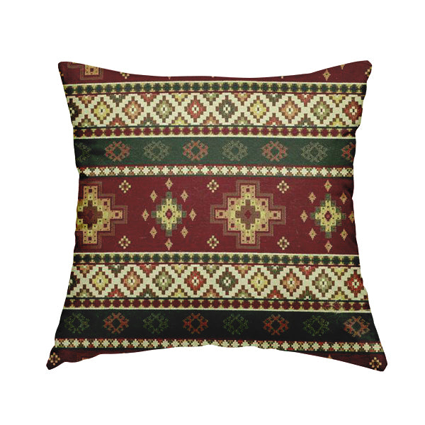 A03502 Red Burgundy Green