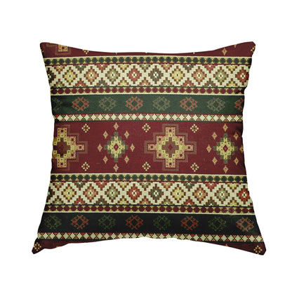 A03502 Red Burgundy Green