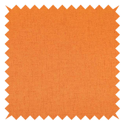 Orange Fluid velvet floor seating