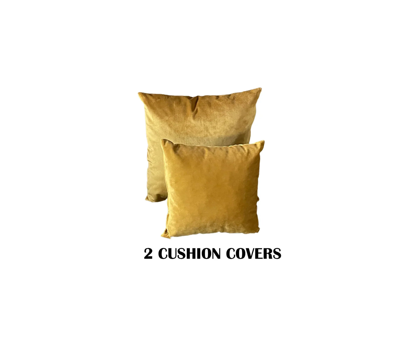 Large Mustard Gold Storage Bench | Mustard Yellow Velvet Footstool UK