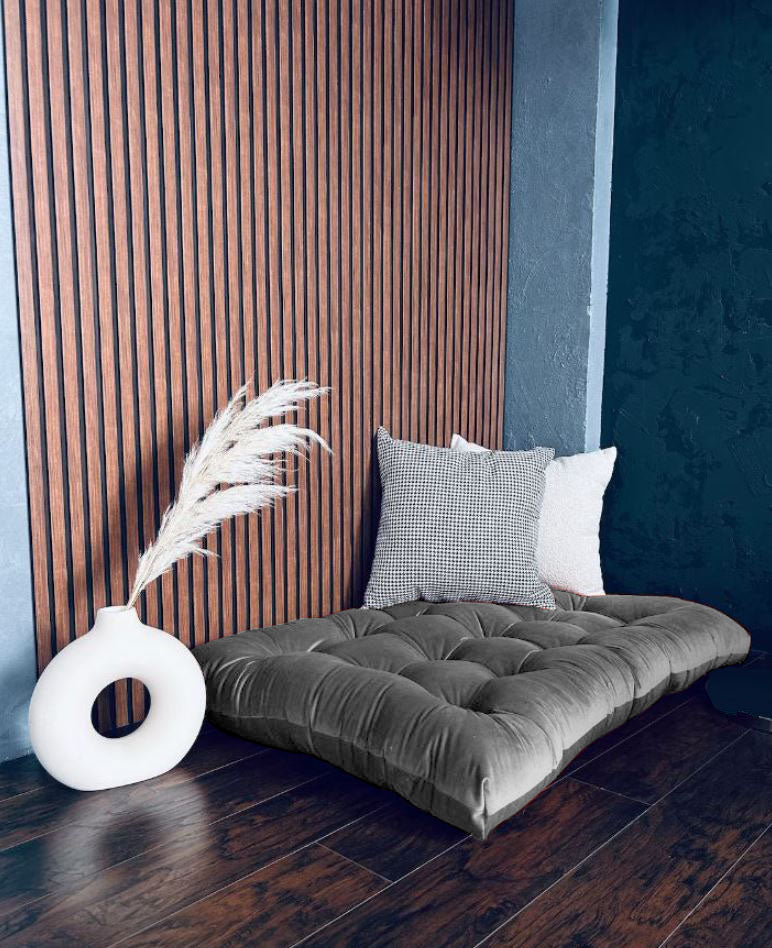 Velvet floor cushion