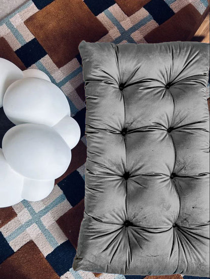 Multicolour small VELVET FLOOR SEATING