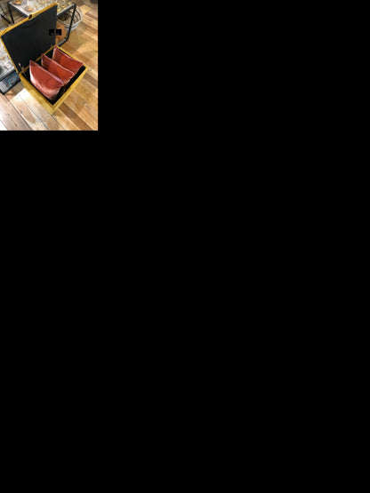 Mustard Gold Ottoman footstool