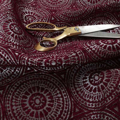 A00439 Burgundy Silver