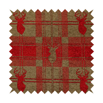 A02053 Red On Brown