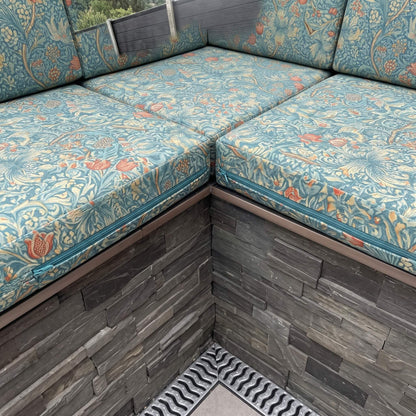 Luxury Waterproof Outdoor Foam Cushions Custom Made for Patio and Garden Seating