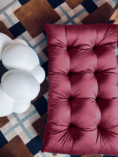 Multicolour small VELVET FLOOR SEATING