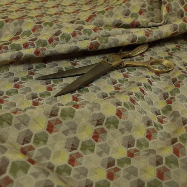 A02780 Green Orange Brown Yellow