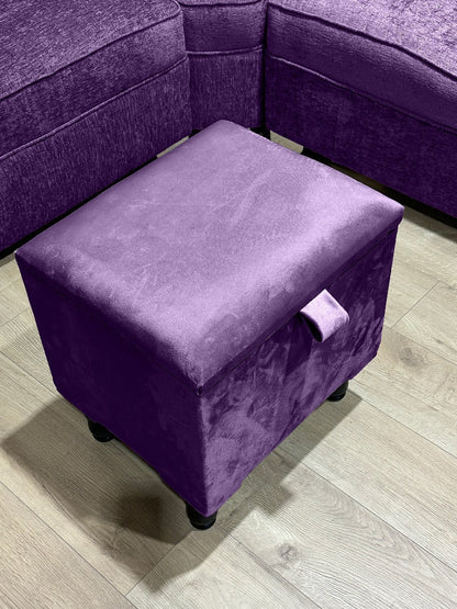 Purple Aubergine Living room storage 