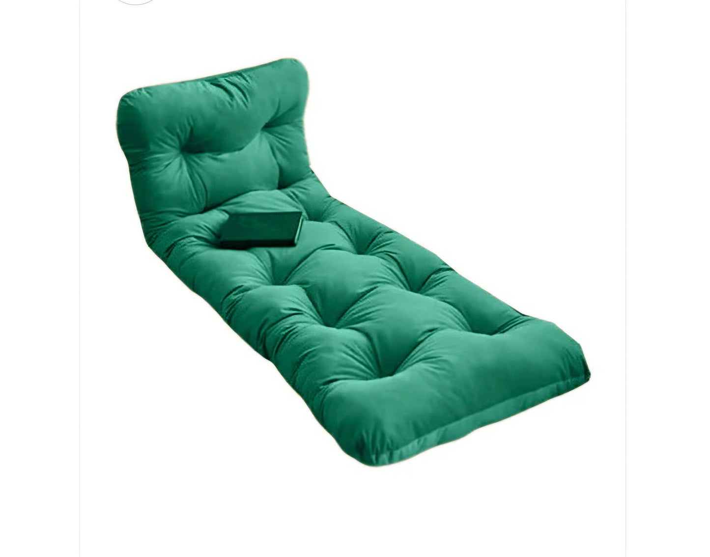 GREEN FLUID VELVET FLOOR SEATING