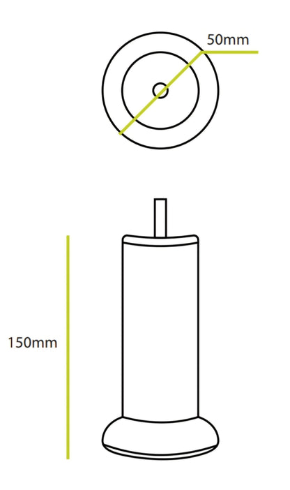 Non storage Chesterfield Footstool Bench, Pouffe footrest
