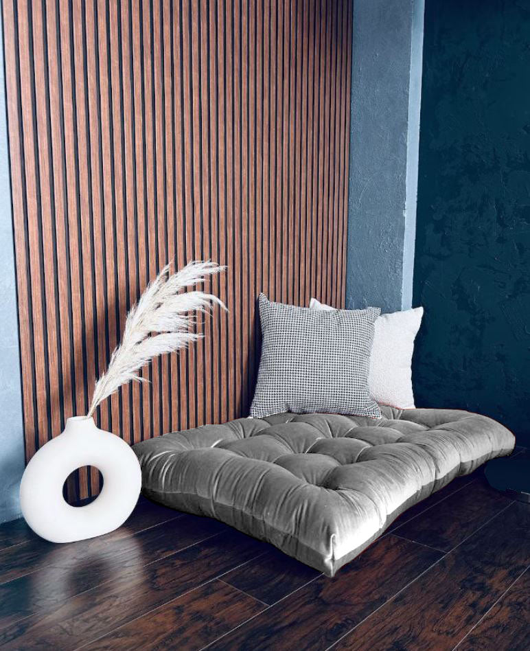 Velvet floor cushion
