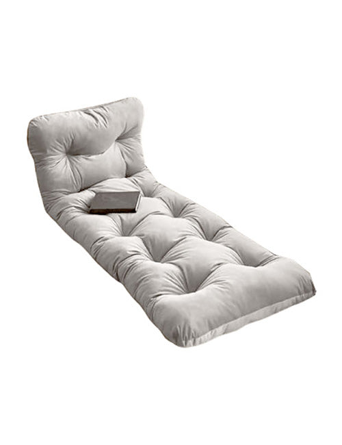 Silver Fluid velvet floor seating