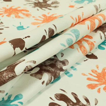 A04078 Brown Orange Blue