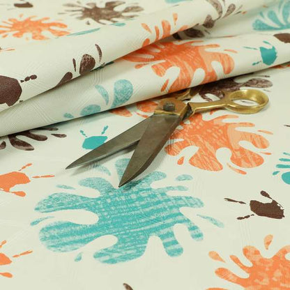 A04078 Brown Orange Blue