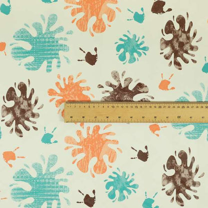 A04078 Brown Orange Blue