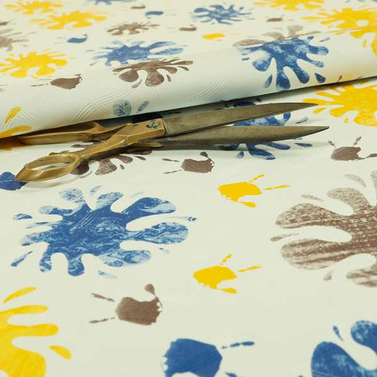 A04080 Blue Brown Yellow