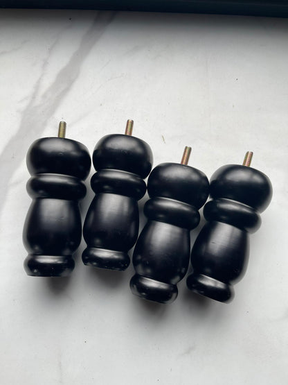 PREMIUM Ottoman storage square Demask multicolour