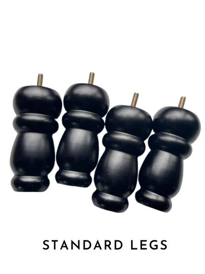 Brown Small coffee table Storage Box | Brown Chesterfield Footstool | Brown Footstool Ottoman