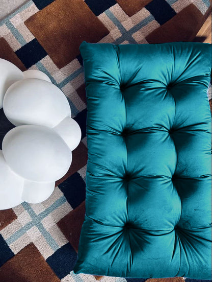 Multicolour small VELVET FLOOR SEATING