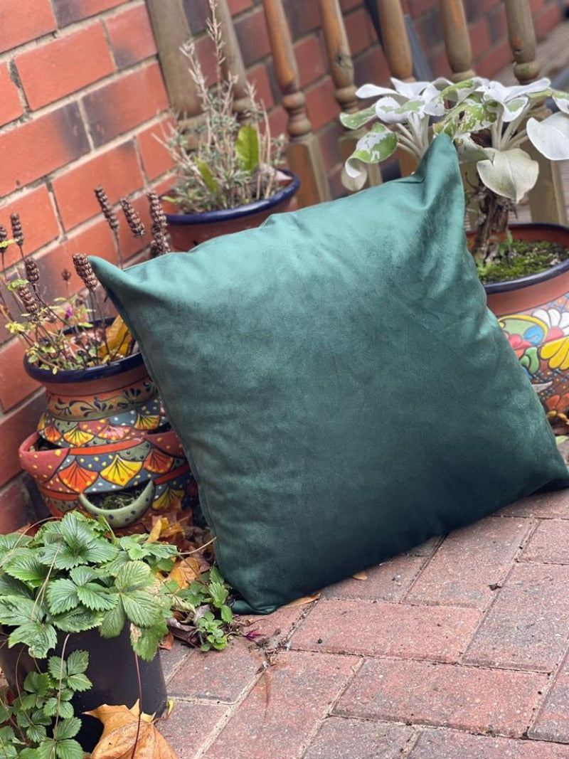 Green Chesterfield Footstool | Green Footstool Ottoman | Green Footstool UK