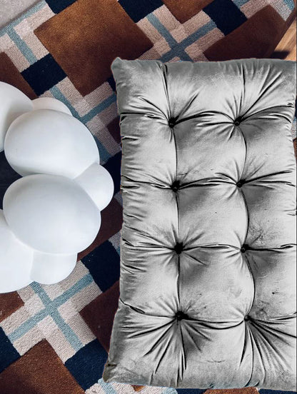 Multicolour small VELVET FLOOR SEATING