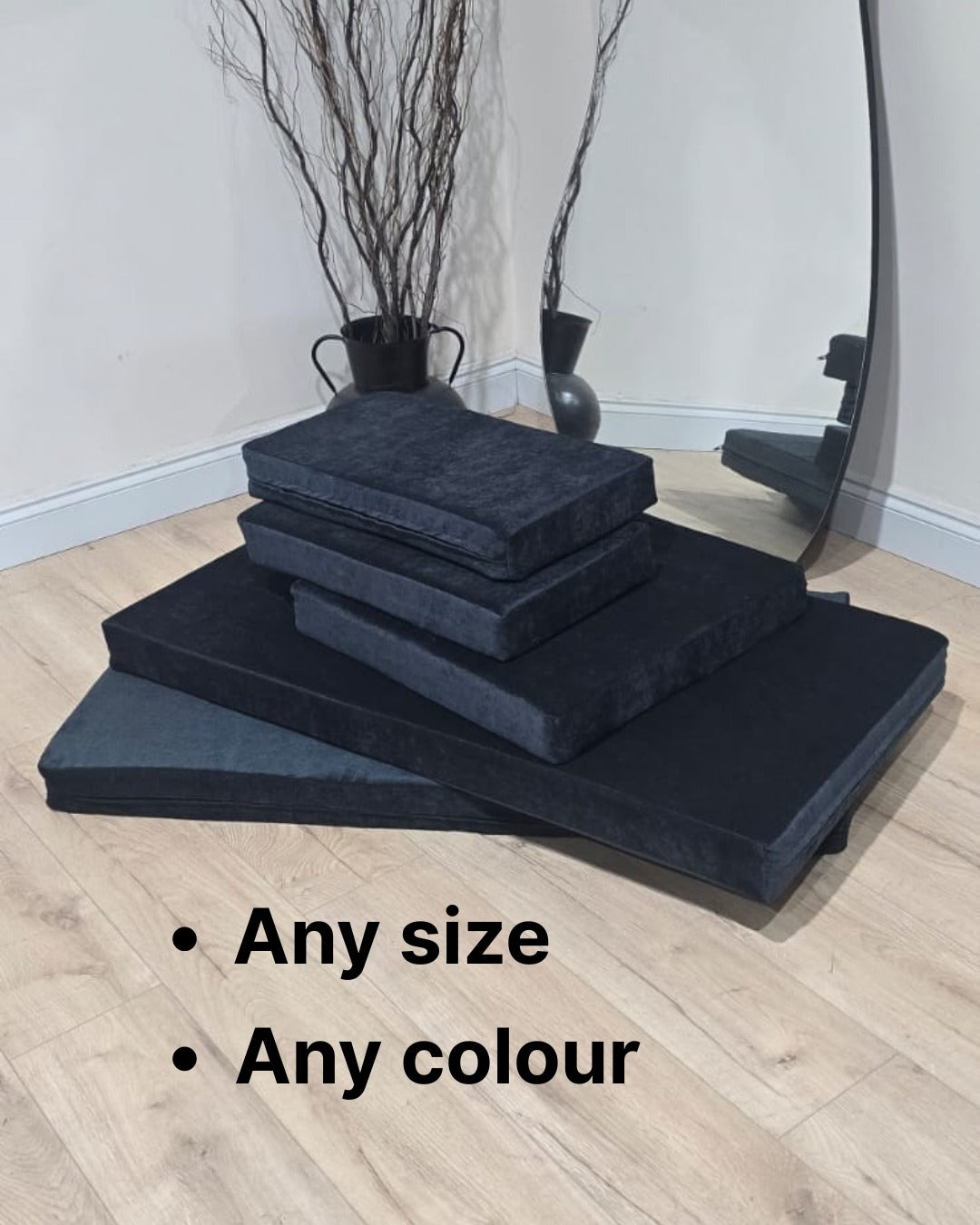 3 inches thick foam & cover
