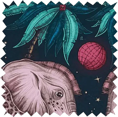 Amazon Elephant Satin