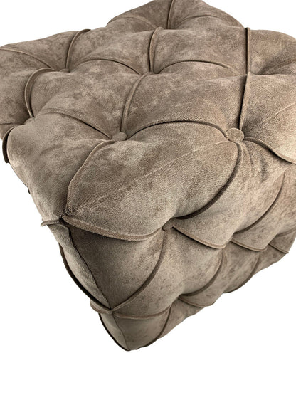 Brown Large Square Coffee Table in Ottomans & Footstools for sale