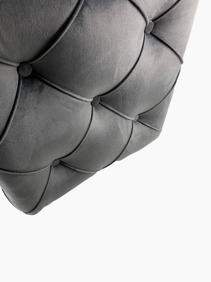 Buy Gray Storage Ottoman with Tray at iStools 