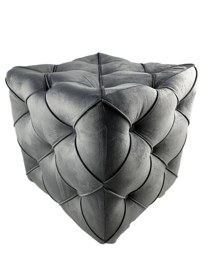 Buy Gray Storage Ottoman with Tray at iStools 