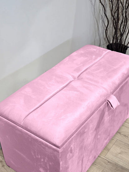 Ottoman deep bedroom storage box bench seat